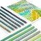 12 Green Colored Pencils Oil Based Pre-sharpened Wooden Colored Pencil Set for Adults Coloring Books Drawing Sketching Art Supplies, No Duplicates